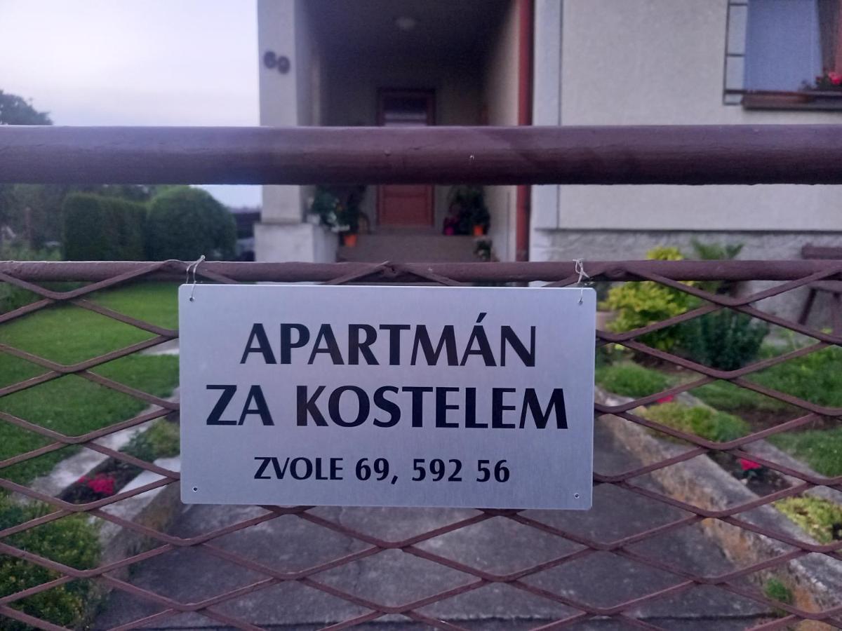 Apartmán Za kostelem Zvole  Esterno foto